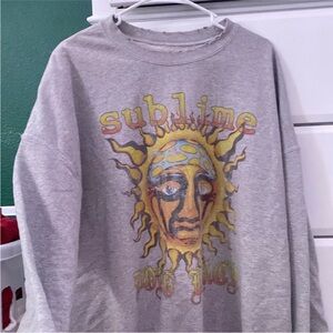 Urban Outfitters Sublime distressed crewneck